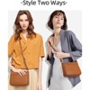 FATMOON  Women's Medium Crossbody Bag - A Stylish and Functional Shoulder Handbag with Multi-Zipper Pockets, Perfect for Everyday Use - 2 of 4