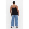 Women's Plus Size Cowl Neck Cami - black | CITY CHIC - 3 of 4