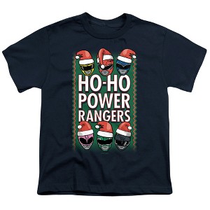 Boys' Power Rangers Ho Ho Power Rangers Christmas T-Shirt - 1 of 4