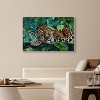 Art Remedy Jaguar Nap Tropical Jungle Animals Wall Art Framed - 2 of 4