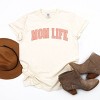 Simply Sage Market Curved Mom Life Garment Dyed Tee - XL - Ivory - 3 of 4