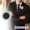 Unique Bargains Flower Lapel Pins Stick Brooch for Men Wedding Graduation 1 Pc - 4 of 4