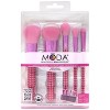 MODA Brush Keep It Classy Metallic Pink Face Flip Makeup Brush Set- 6pc - 4 of 4