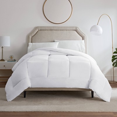 Twin 300 Thread Count Extra Warmth Quilted Down Alternative Comforter - Serta