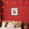Stupell Industries Gingerbread Latte Seasonal Drink Framed Print Under Glass Art - 3 of 4