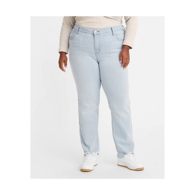 Levi's Women's Plus Size 724 High Rise Straight Jeans – Stretch-Denim, Hoher Bund, Gerade Passform