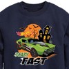 Boys' - Hot Wheels - Halloween Graphic Long Sleeve Fleece Sweatshirt - 2 of 4