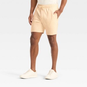 Men's 7" Ultra Soft Fleece Shorts - Goodfellow & Co™ - 1 of 3