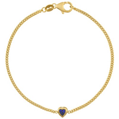 Designs By Gioelli 14K Gold Over Sterling Silver Gemstone Bracelet