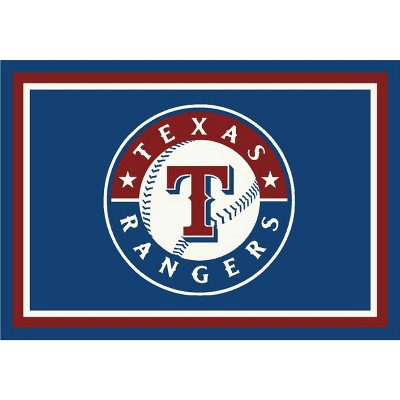 MLB Texas Rangers 8"x11" Spirit Rug