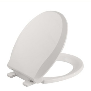 Toilet Seat, Quiet and Soft-Close, Safe PP Material, with Accessories, Easy to Install and Remove, Universal Design, Suitable for Standard Toilets - 1 of 4
