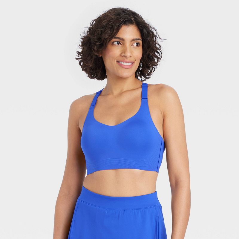 Women's Sculpt High Support Embossed Sports Bra - All In Motion™, 1 of 6