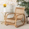 Blanca Natural Rattan Accent Chair Brown - bali & pari - 2 of 4