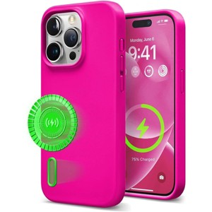 Entronix [Magnetic] Case Compatible with iPhone 14 Pro - Soft-Touch Liquid Silicone - 1 of 4