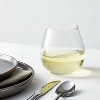 16oz 6pk Glass Stackable Stemless Wine Glasses - Threshold™ : Target