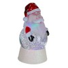Northlight LED Lighted Color Changing Santa Christmas Snow Globe - 7" - 3 of 4