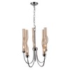 CWI Lighting Meduse 5 Light Chandelier With Polished Nickel Finish - 3 of 4
