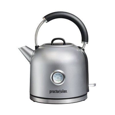 1.7 L Electric Kettle With Thin Chrome Trim Band - Painted Stainless Steel  - Figmint™ : Target