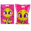 JOYIN 72 Pcs Easter Large Plastic Tote Bags Easter Goodie Treat Gift Bags with Handles for Egg Hunt - 4 of 4