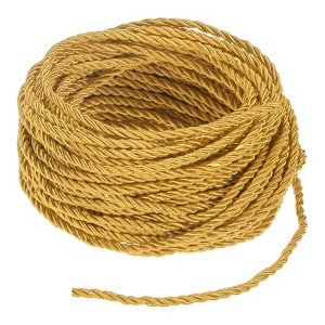 Unique Bargains Soft Polyester Decorative Cord Twisted Rope Trim 1 Pc - 1 of 4