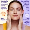Clean & Clear Day & Night Face Wash, Oil-Free & Hypoallergenic - Lavender and Orange - 16 fl oz - 2pk - 4 of 4