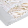 MAYEERTY Grommet Top Printed Marble Metallic Total Blackout Curtain(Only 1 Pc Panel) - 3 of 4