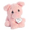 Aurora Small Bacon Piggy Precious Moments Inspirational Stuffed Animal Pink 6.5" - 4 of 4