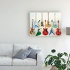 Trademark Fine Art -Patrick Sullivan 'Guitars Electric' Canvas Art - 3 of 4