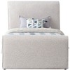 Meridian Furniture,Stylus Boucle Fabric Bed - 2 of 4