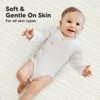 KeaBabies Mini Crib Sheets for Baby Girls, Boys, 2-Pack Soothe Pack and Play Sheets Fitted, Organic Pack N Play Mattress Sheet - 4 of 4