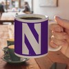 Northwestern University Primary Logo Ceramic Coffee Mug Novelty Gift Mugs for Coffee Tea and Hot Drinks 11oz White - 4 of 4