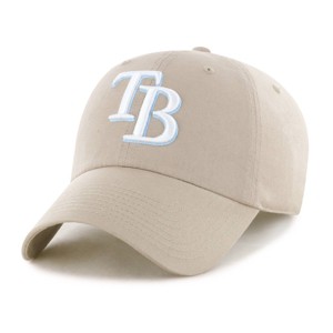 MLB Tampa Bay Rays Khaki Clean Up Hat - 1 of 2