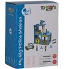 Toysters Wooden Big Police Station Headquarters Playhouse Emergency Vehicle Playset For Kids - 2 of 3