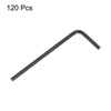 Unique Bargains CR-V Steel Bike Furniture Repairing L-Shaped Hex Key Wrenches 120 Pcs - 3 of 4