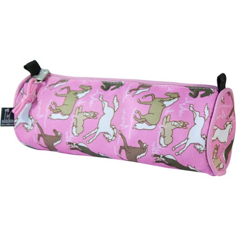 Enday Big Capacity Pencil Case, 3 Compartments Pencil Bags With Zipper,  Pink : Target