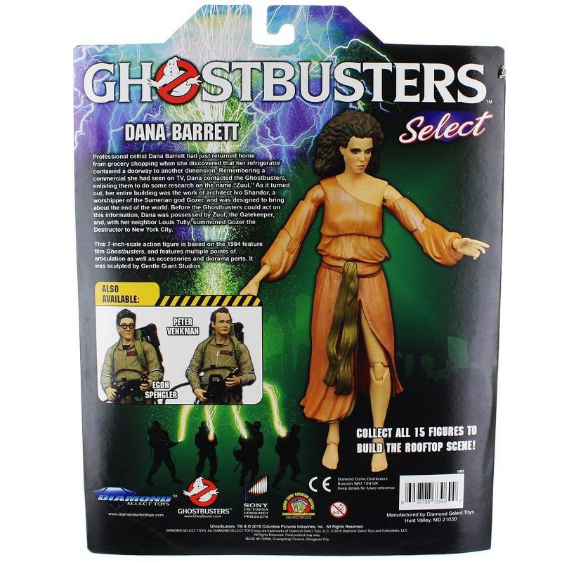 Diamond Comic Distributors, Inc. Diamond Select Ghostbusters Select Dana Barrett 7" Series 2 Action Figure, 3 of 4