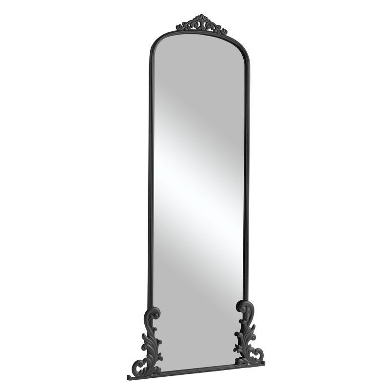Jupiter Retro Carved Arched Top Decorative Mirror Full Length Mirror, 1 of 8