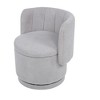 360-degree Swivel Fabric Sofa Chair with Hidden Storage - 4 of 4