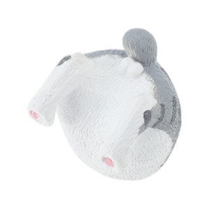 Unique Bargains Decorative Magnets Magnetic Fridge Irregular Shape Striped Cat Butt Polyvinyl Chloride 1Pc - 1 of 3