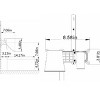 ChicFurnit Bathroom Sink Faucet Wall Mount Widespread Design for Modern Vanity Sink, Gold, 12.4"*10.3"*5.1" - 3 of 4