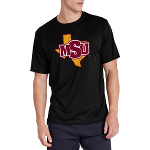 Men's Campus Lab Midwestern State University Men's Sport Active T-Shirt Primary Logo - 1 of 4