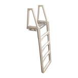 Confer 63552X Sturdy 46 to 56 Inch Adjustable Above Ground Swimming Pool Ladder