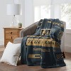 NHL Vegas Golden Knights Digitized 60 x 80 Raschel Throw Blanket - 3 of 4