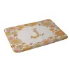 Deny Designs Iveta Abolina Retro Florals 70s Memory Foam Bath Mat Cream - 2 of 4
