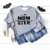 Simply Sage Market Women's Graphic Sweatshirt Momster Bats - 3 of 4