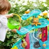 VATOS Sand Water Table Toys for Toddlers, 3-Tier Kids Splash Table with Water Pumb & Umbrella kids Sensory Table for Boys Girls Aged 3-5 - 2 of 4