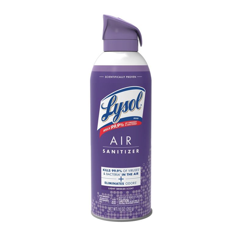 Lysol Air Sanitizing Spray - Light Breeze - 10oz, 1 of 14
