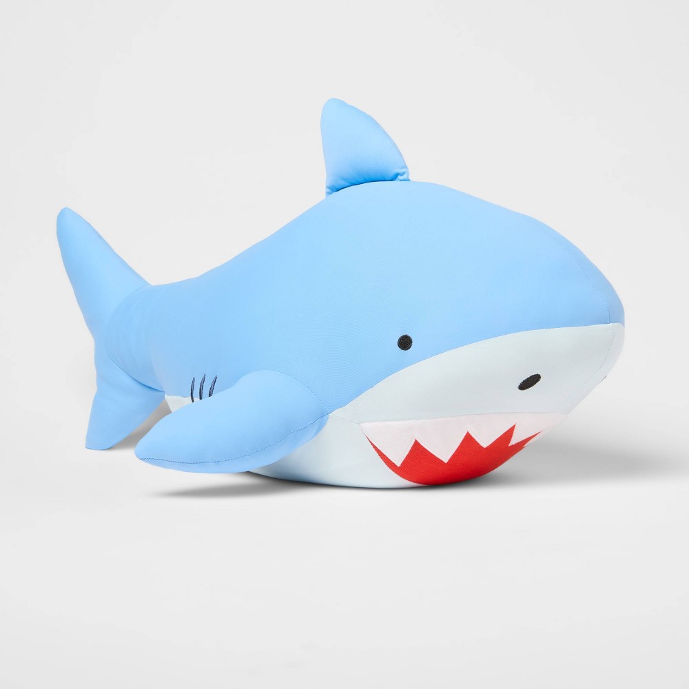 Shark Soothing Weighted Plush Kids' Throw Blue - fort™ - buy pillow ...