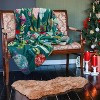 Christmas Throw Blanket for Couch 60x50,Green Winter Holiday Festival Cute Xmas Balls Ornament Blankets - 3 of 4