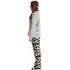 Just Love Womens Plush Pajama Pant Set with Matching Socks  Fun, Cozy Sleepwear with Sayings - 3 of 4